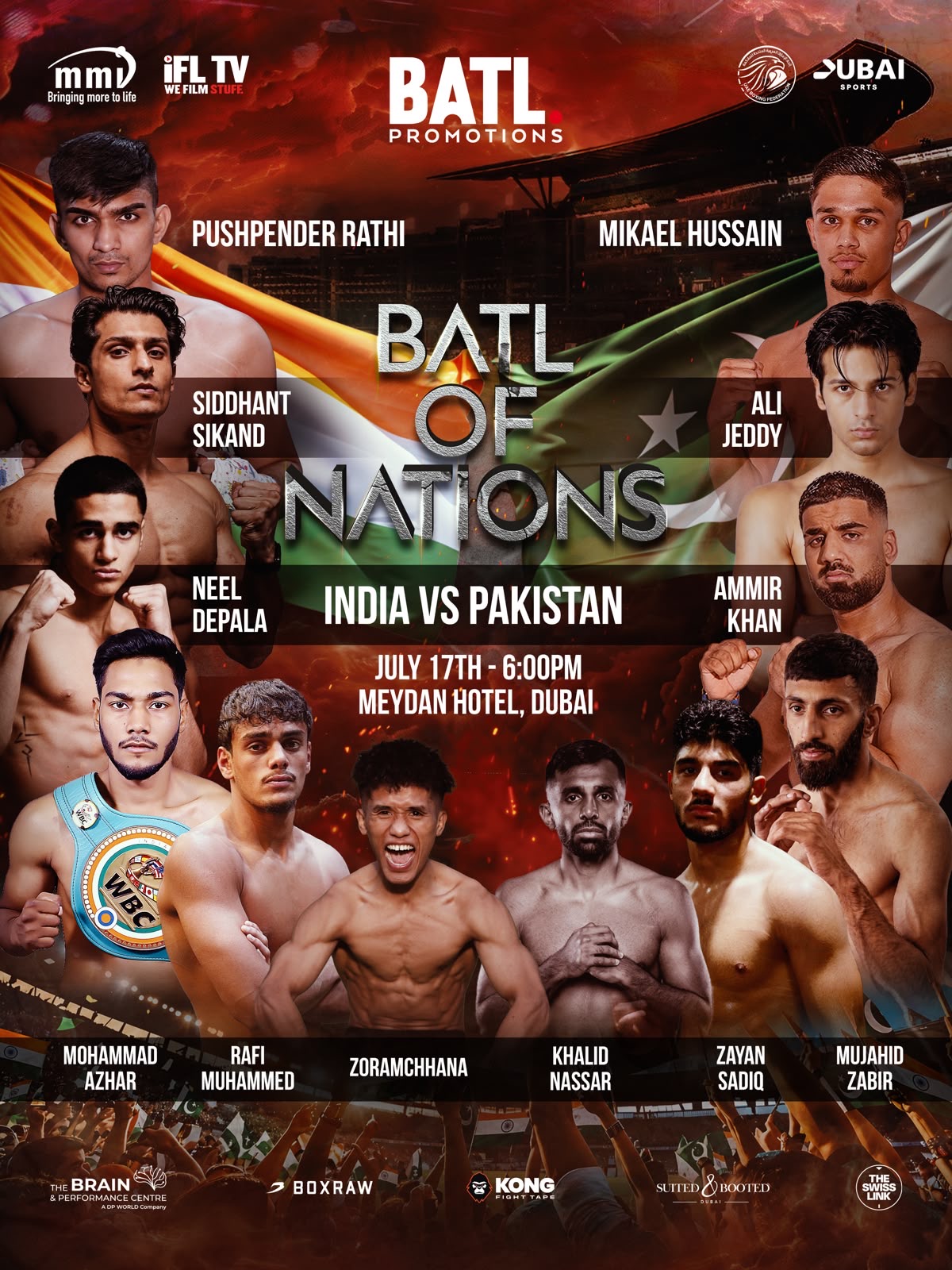Battle of Nations: India vs Pakistan — July 17, Meydan Dubai